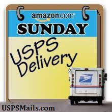 amazon delivery on sunday