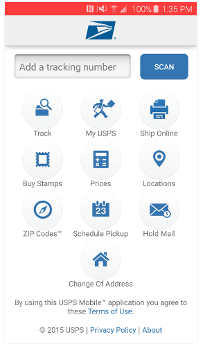 USPS Mobile App on Play Store
