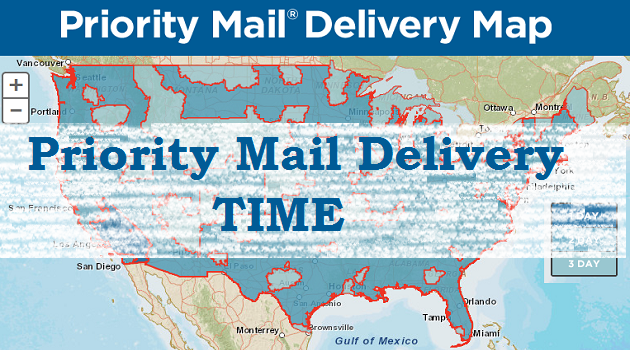 priority mail delivery time