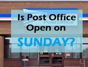 what time does the post office closed on sunday