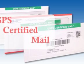 USPS Certified Mail