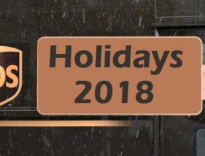 UPS Holidays 2018