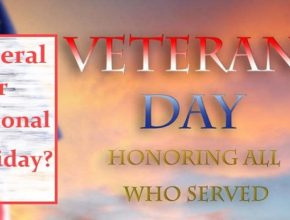 is veterans day a federal holiday