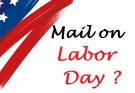 mail on labor day